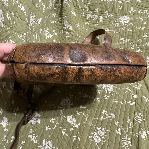 Patricia Nash Brown Leather Crossbody Bag - Picture 3 of 10